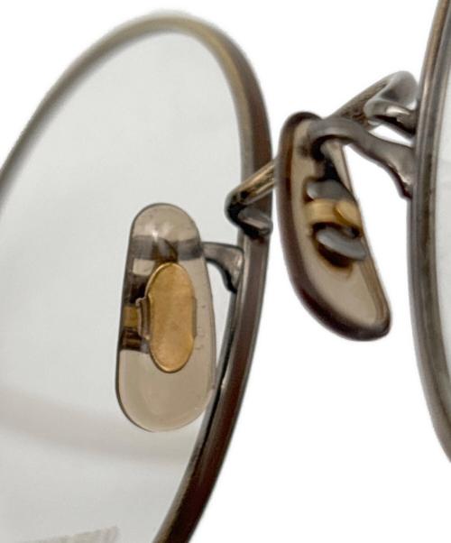 OLIVER PEOPLES（オリバーピープルズ）OLIVER PEOPLES (オリバーピープルズ) 眼鏡 アンティークゴールド サイズ:47□22-145の古着・服飾アイテム