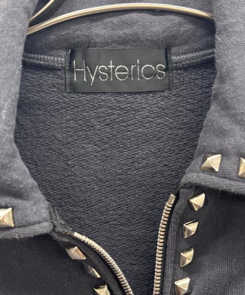 hysterics（ヒステリックス）hysterics (ヒステリックス) スタッズジャケット ブラック サイズ:Freeの古着・服飾アイテム