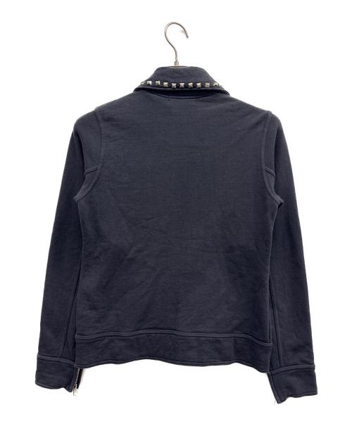 hysterics（ヒステリックス）hysterics (ヒステリックス) スタッズジャケット ブラック サイズ:Freeの古着・服飾アイテム