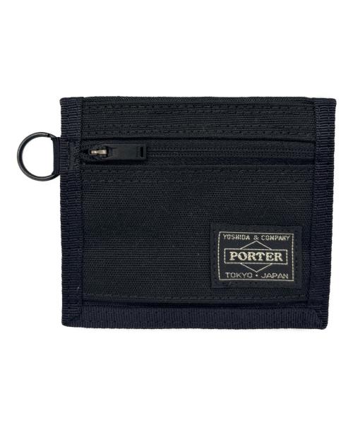 PORTER（ポーター）PORTER (ポーター) 2つ折り財布 ブラックの古着・服飾アイテム