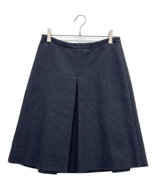 MIU MIU（ミュウミュウ）MIU MIU (ミュウミュウ) スカート ブラック サイズ:38の古着・服飾アイテム