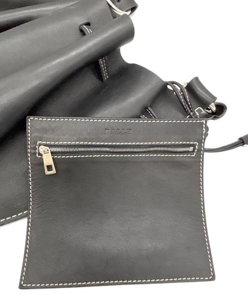 BALLY（バリー）BALLY (バリー) レザートートバッグ ブラックの古着・服飾アイテム