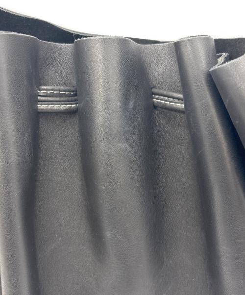 BALLY（バリー）BALLY (バリー) レザートートバッグ ブラックの古着・服飾アイテム