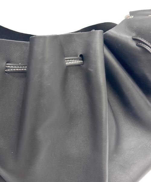 BALLY（バリー）BALLY (バリー) レザートートバッグ ブラックの古着・服飾アイテム