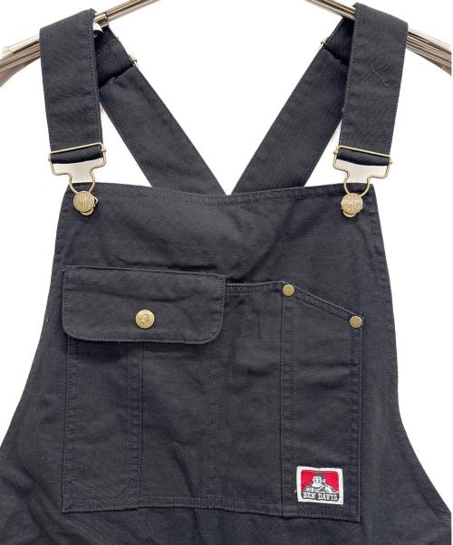 BEN DAVIS（ベンデイビス）BEN DAVIS (ベンデイビス) オーバーオール ブラック サイズ:Mの古着・服飾アイテム