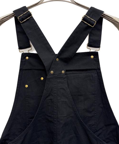 BEN DAVIS（ベンデイビス）BEN DAVIS (ベンデイビス) オーバーオール ブラック サイズ:Mの古着・服飾アイテム