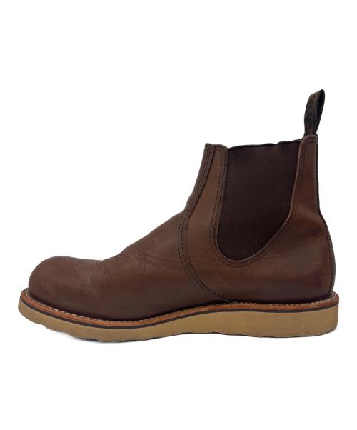 RED WING（レッドウィング）RED WING (レッドウィング) サイドゴアブーツ ブラウン サイズ:27の古着・服飾アイテム