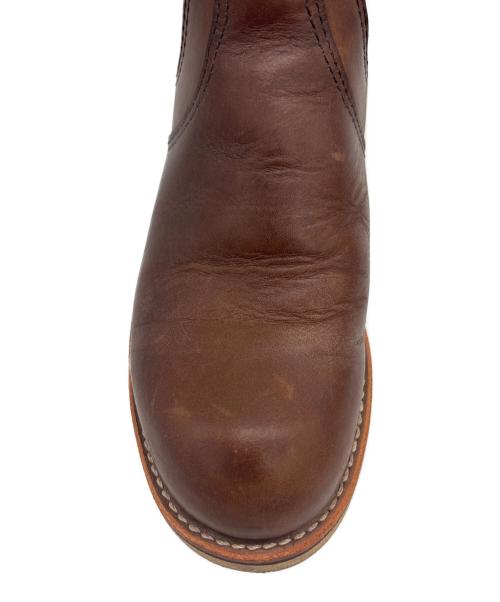 RED WING（レッドウィング）RED WING (レッドウィング) サイドゴアブーツ ブラウン サイズ:27の古着・服飾アイテム