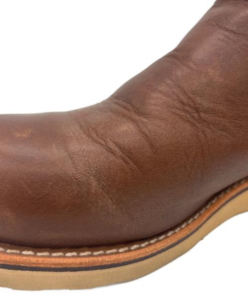 RED WING（レッドウィング）RED WING (レッドウィング) サイドゴアブーツ ブラウン サイズ:27の古着・服飾アイテム