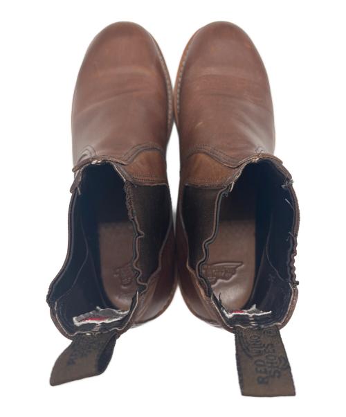 RED WING（レッドウィング）RED WING (レッドウィング) サイドゴアブーツ ブラウン サイズ:27の古着・服飾アイテム