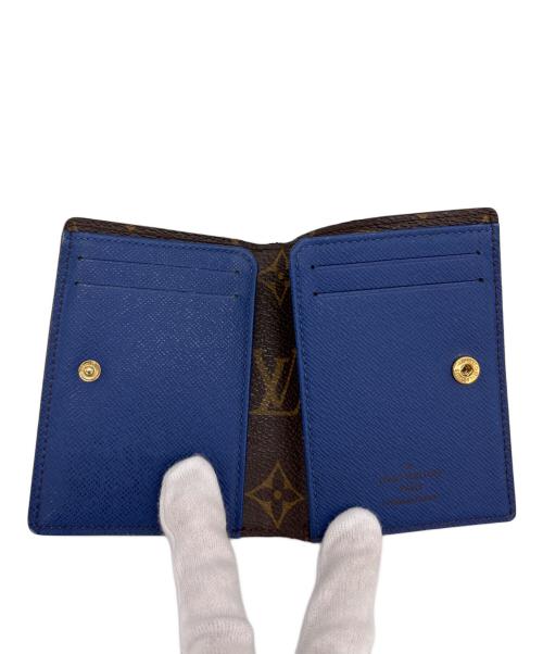 LOUIS VUITTON（ルイ ヴィトン）LOUIS VUITTON (ルイ ヴィトン) 2つ折り財布 ブルーの古着・服飾アイテム