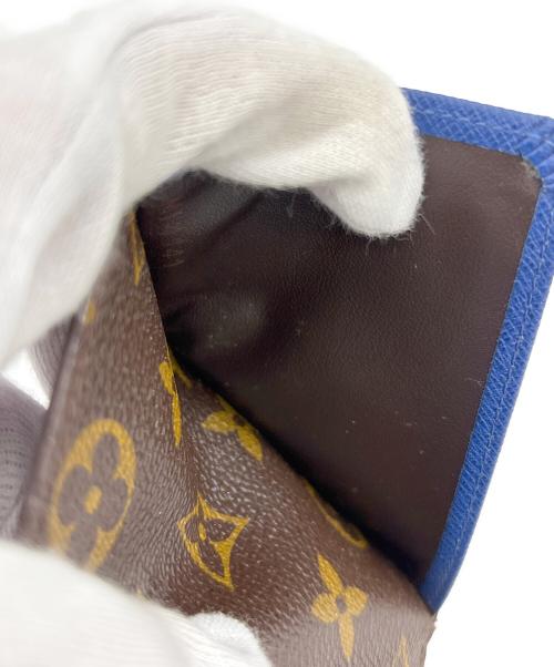 LOUIS VUITTON（ルイ ヴィトン）LOUIS VUITTON (ルイ ヴィトン) 2つ折り財布 ブルーの古着・服飾アイテム