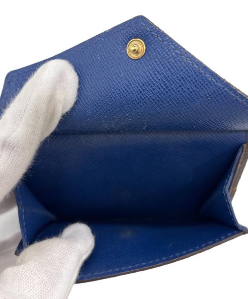 LOUIS VUITTON（ルイ ヴィトン）LOUIS VUITTON (ルイ ヴィトン) 2つ折り財布 ブルーの古着・服飾アイテム
