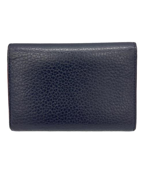 LOUIS VUITTON（ルイ ヴィトン）LOUIS VUITTON (ルイ ヴィトン) 3つ折り財布 ネイビーの古着・服飾アイテム