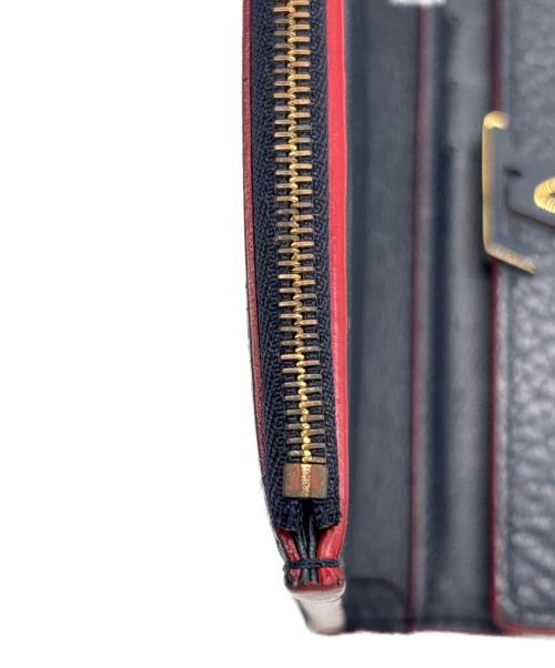 LOUIS VUITTON（ルイ ヴィトン）LOUIS VUITTON (ルイ ヴィトン) 3つ折り財布 ネイビーの古着・服飾アイテム