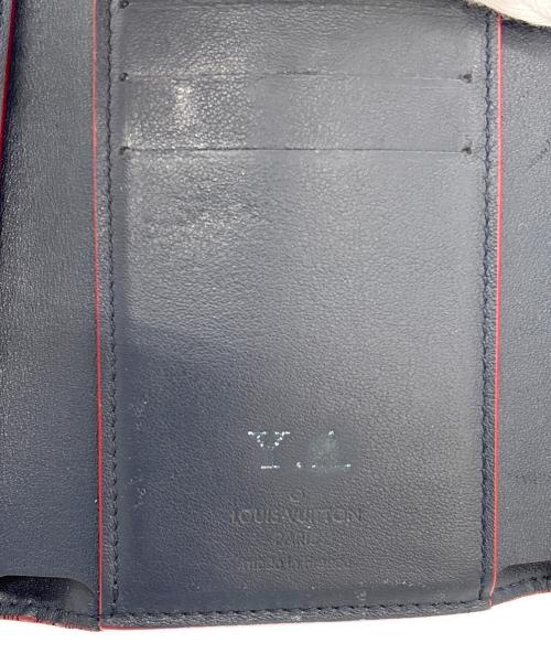 LOUIS VUITTON（ルイ ヴィトン）LOUIS VUITTON (ルイ ヴィトン) 3つ折り財布 ネイビーの古着・服飾アイテム