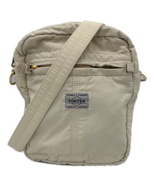 PORTER（ポーター）PORTER (ポーター) ショルダーバッグ アイボリーの古着・服飾アイテム