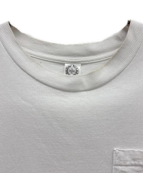 CHROME HEARTS（クロムハーツ）CHROME HEARTS (クロムハーツ) ポケットTシャツ ホワイト サイズ:Mの古着・服飾アイテム