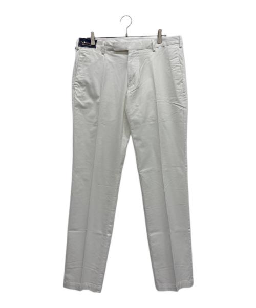 POLO RALPH LAUREN（ポロ・ラルフローレン）POLO RALPH LAUREN (ポロ・ラルフローレン) ストレッチパンツ ホワイト サイズ:ウエスト 91cmの古着・服飾アイテム