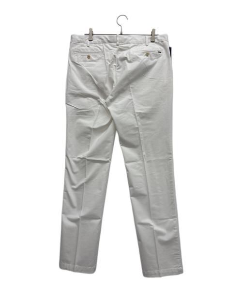 POLO RALPH LAUREN（ポロ・ラルフローレン）POLO RALPH LAUREN (ポロ・ラルフローレン) ストレッチパンツ ホワイト サイズ:ウエスト 91cmの古着・服飾アイテム