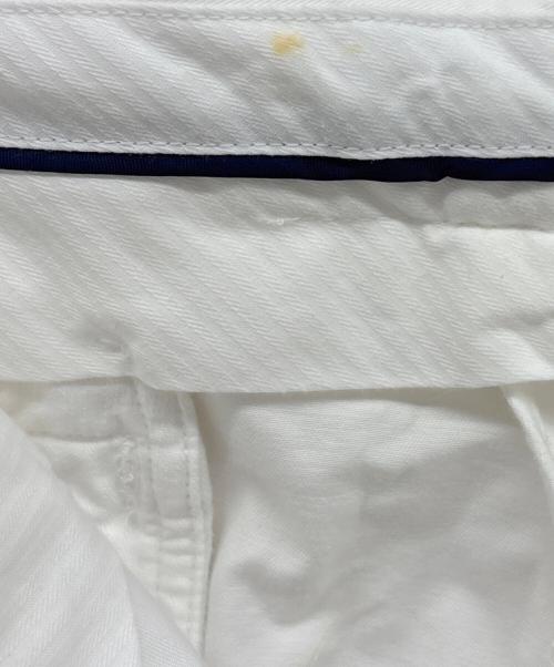 POLO RALPH LAUREN（ポロ・ラルフローレン）POLO RALPH LAUREN (ポロ・ラルフローレン) ストレッチパンツ ホワイト サイズ:ウエスト 91cmの古着・服飾アイテム