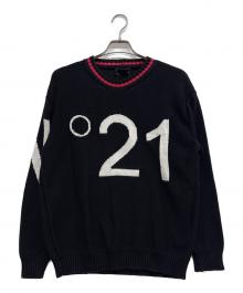 N°21（ヌメロヴェントゥーノ）の古着「厚手ニット」｜ブラック