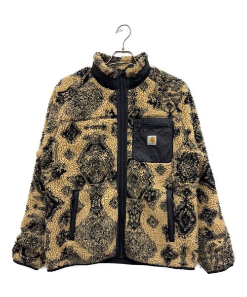 CarHartt（カーハート）CarHartt (カーハート) ボアジャケット ベージュ×ブラック サイズ:Lの古着・服飾アイテム