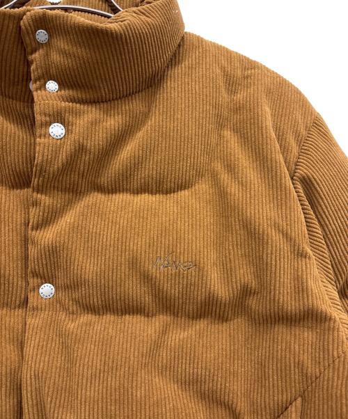 NANGA（ナンガ）NANGA (ナンガ) コーデュロイダウンジャケット ブラウン サイズ:XL 未使用品の古着・服飾アイテム