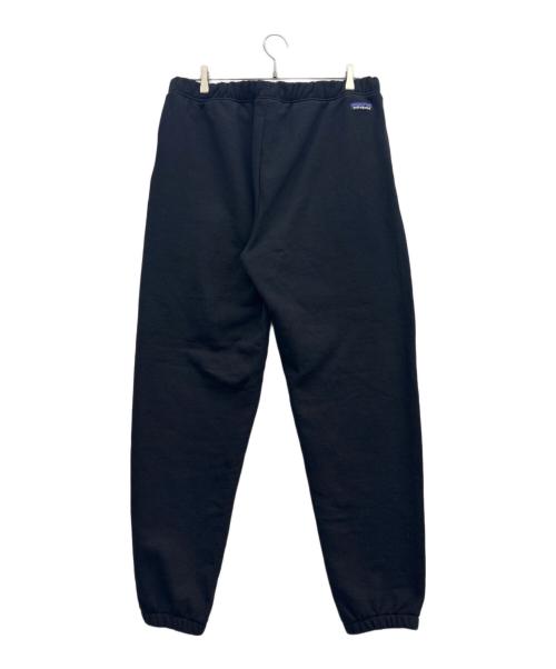 Patagonia（パタゴニア）Patagonia (パタゴニア) P-6 ラベル・アップライザル・スウェットパンツ ブラック サイズ:Lの古着・服飾アイテム