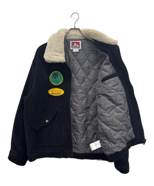 BEN DAVIS（ベンデイビス）BEN DAVIS (ベンデイビス) コーデュロイジャケット ブラック サイズ:XLの古着・服飾アイテム