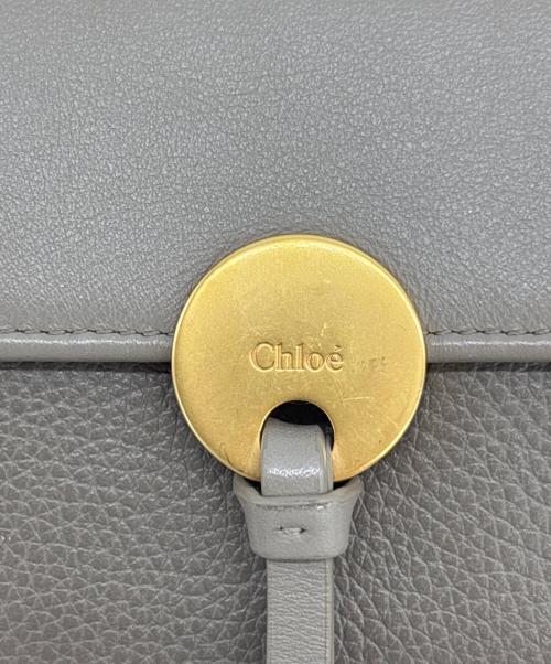 Chloe（クロエ）Chloe (クロエ) 3つ折り財布 グレーの古着・服飾アイテム