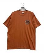 stussyステューシー）の古着「Tシャツ」｜ブラウン