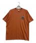 stussy（ステューシー）の古着「Tシャツ」｜ブラウン