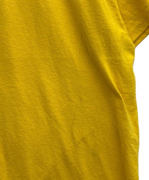 stussy（ステューシー）stussy (ステューシー) シャドーマンプリントTシャツ イエロー サイズ:XLの古着・服飾アイテム