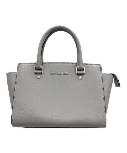 MICHAEL KORS（マイケルコース）MICHAEL KORS (マイケルコース) ショルダートートバッグ グレーの古着・服飾アイテム