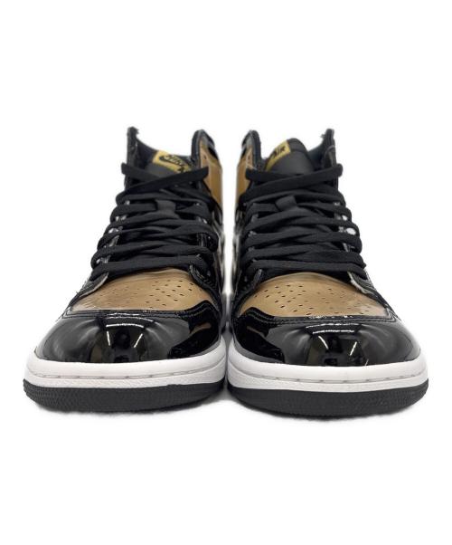 NIKE（ナイキ）NIKE (ナイキ) Air Jordan 1 Retro High OG NRG ブラック×ゴールド サイズ:27.5の古着・服飾アイテム