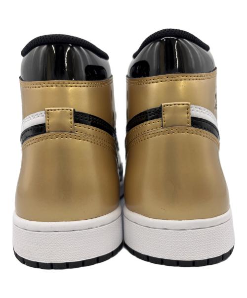 NIKE（ナイキ）NIKE (ナイキ) Air Jordan 1 Retro High OG NRG ブラック×ゴールド サイズ:27.5の古着・服飾アイテム