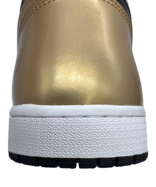 NIKE（ナイキ）NIKE (ナイキ) Air Jordan 1 Retro High OG NRG ブラック×ゴールド サイズ:27.5の古着・服飾アイテム