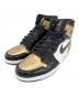 NIKE（ナイキ）の古着「Air Jordan 1 Retro High OG NRG」｜ブラック×ゴールド