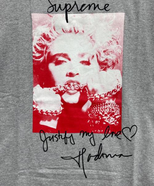 SUPREME（シュプリーム）SUPREME (シュプリーム) プリントTシャツ グレー サイズ:Mの古着・服飾アイテム