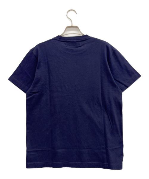 muta MARINE（ムータマリン）muta MARINE (ムータマリン) acanthus (アカンサス) レザーポケットTシャツ ネイビー サイズ:Sの古着・服飾アイテム