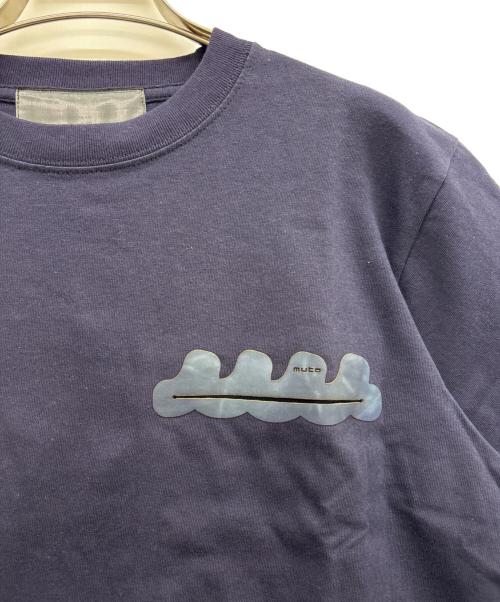 muta MARINE（ムータマリン）muta MARINE (ムータマリン) acanthus (アカンサス) レザーポケットTシャツ ネイビー サイズ:Sの古着・服飾アイテム