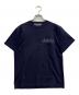 muta MARINE（ムータマリン）の古着「レザーポケットTシャツ」｜ネイビー