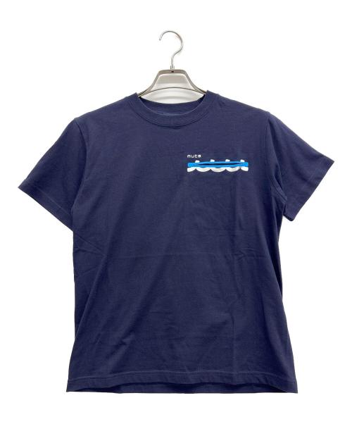 muta MARINE（ムータマリン）muta MARINE (ムータマリン) acanthus (アカンサス) レザーポケットTシャツ ネイビー サイズ:4の古着・服飾アイテム