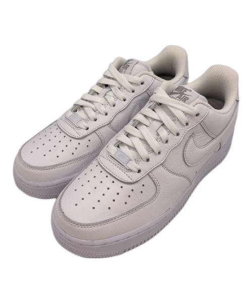 NIKE（ナイキ）NIKE (ナイキ) AIR FORCE 1 LOW BY YOU ホワイト×ブルー サイズ:24.5 未使用品の古着・服飾アイテム