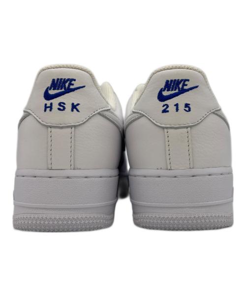 NIKE（ナイキ）NIKE (ナイキ) AIR FORCE 1 LOW BY YOU ホワイト×ブルー サイズ:24.5 未使用品の古着・服飾アイテム