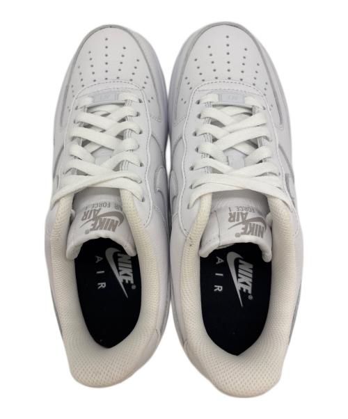 NIKE（ナイキ）NIKE (ナイキ) AIR FORCE 1 LOW BY YOU ホワイト×ブルー サイズ:24.5 未使用品の古着・服飾アイテム