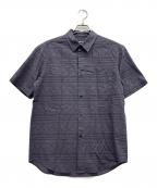 stussyステューシー）の古着「半袖シャツ」｜チャコールグレー