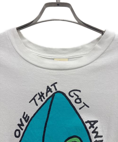 GRAVITY GRAPHICS（グラビティグラフィックス）GRAVITY GRAPHICS (グラビティグラフィックス) プリントTシャツ ホワイト サイズ:Lの古着・服飾アイテム