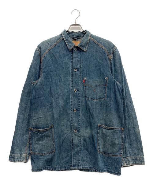 LEVI'S（リーバイス）LEVI'S (リーバイス) カバーオール ブルー サイズ:Lの古着・服飾アイテム